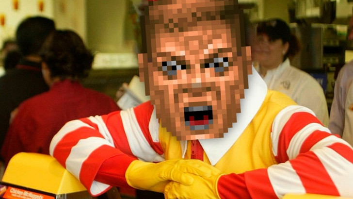 Amerikalı Bir Genç, McDonalds'ın Yazar Kasasına Efsanevi Oyun Doom'u Yükledi