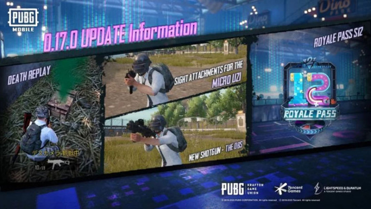 PUBG Mobile İçin 12. Sezonun Habercisi  0.17.0 Güncellemesi Yayınlandı