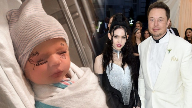Elon Musk ve Grimes Çifti, Oğullarına Resmen X AE A-XII İsmini Verdi