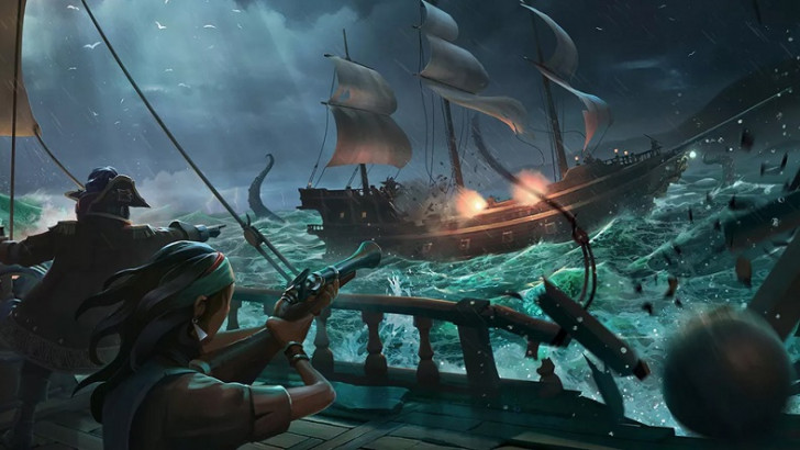 Açık Dünya Korsanlık Oyunu Sea of Thieves'e Özel Sunucu Desteği Gelecek