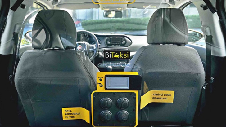 BiTaksi ile Fiat'tan, Taksilerde Teması Sıfırlayacak 'Kabinli Taksi' Projesi