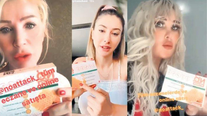 “Covid-19'a İyi Geliyor” Diye İlaç Reklamı Yapan Türk Ünlülere Para Cezası Yağdı