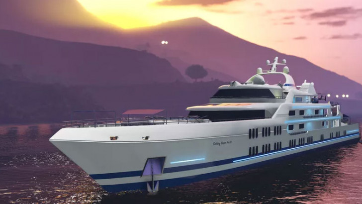 GTA Online'a Gelen Son Güncellemeyle Birlikte Yat Görevleri Oyuna Eklendi