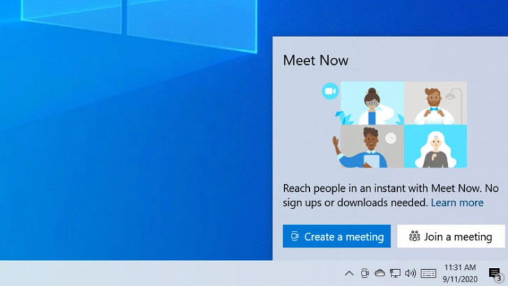 Windows 10'un Zoom'a Rakip Olacak Yeni Özelliği: Meet Now