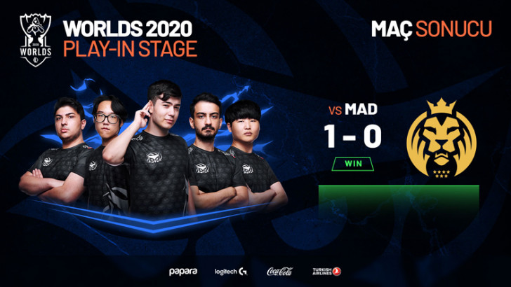 Papara SuperMassive, Worlds 2020'de İkide İki Yaptı
