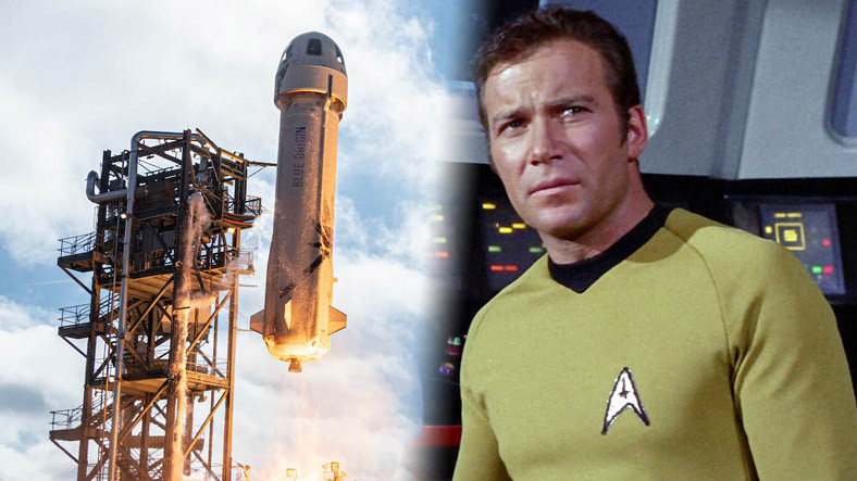 Uzay Yolunun Efsanesi Kaptan Kirk, Gerçekten Uzaya Gidecek