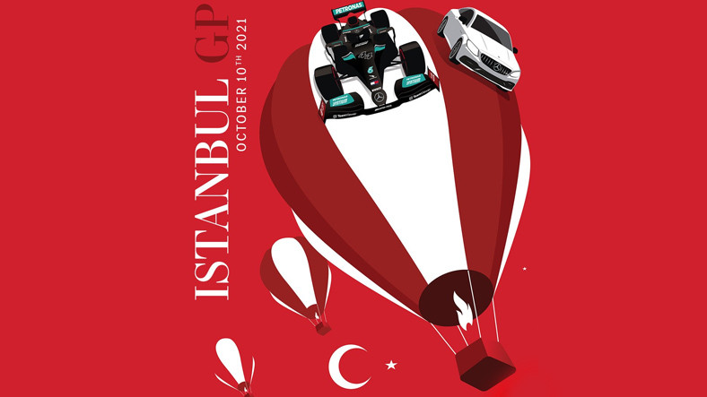 Mercedes Formula 1 Takımı, Türkiye GP Posterinde Türk Bayrağını Hatalı Çizdi