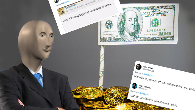 Dolar 9 Liraya Çıkarak Tarihi Rekor Kırdı, Sosyal Medya Karıştı: İşte Gelen Tepkiler