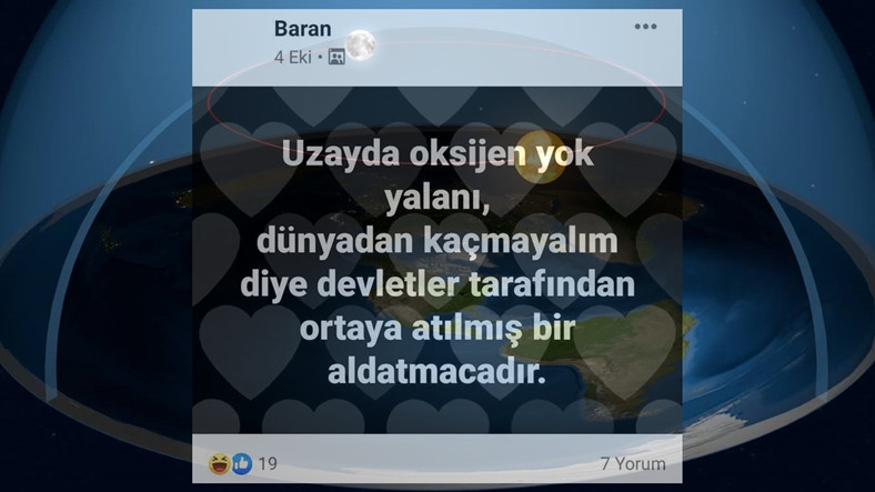 Facebookta Tamamı Türklerden Oluşan Düz Dünyacılar Grubuna Sızdık: İşte Akıllara Zarar Bazı Paylaşımlar