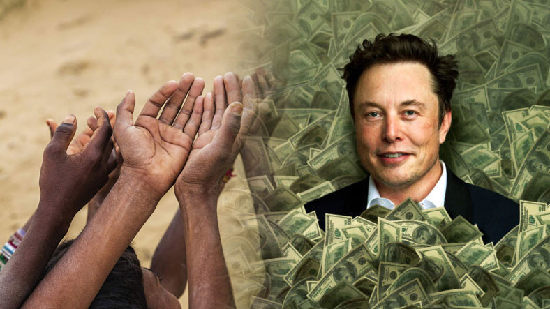 Elon Musktan Servetinin %2siyle Açlık Biter Tartışmasına Sert Yanıt: Nasıl Olacağını Söyleyin, Tesla Hisselerini Satacağım