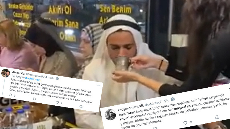 Bir Çalışanın Restoranda Arap Turiste Elleriyle Yemek Yedirdiği Video Sosyal Medyayı Karıştırdı: İşte Gelen Tepkiler