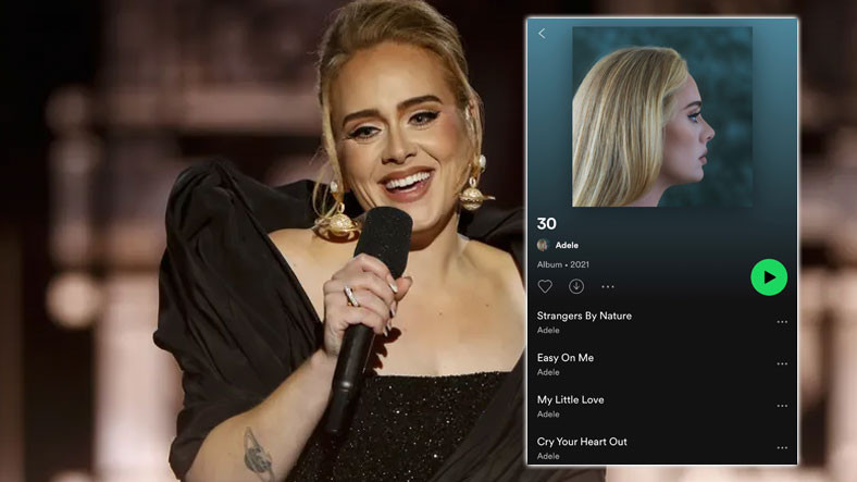 Spotify, Sırf Adele İstediği İçin En Sevilen Özelliklerinden Birini Kaldırdı