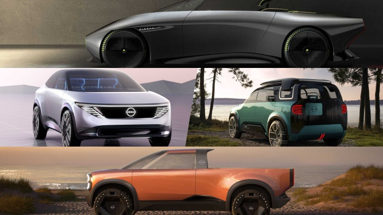 Nissan, Güzel mi Çirkin mi Anlayamadığımız 4 Yeni Elektrikli Otomobil Konseptini Tanıttı