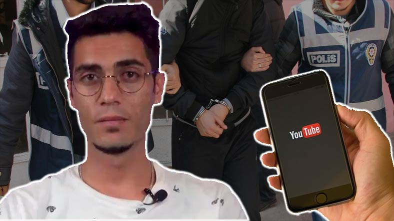 sokak roportajlari yapan youtuber hasan koksay tutuklandi