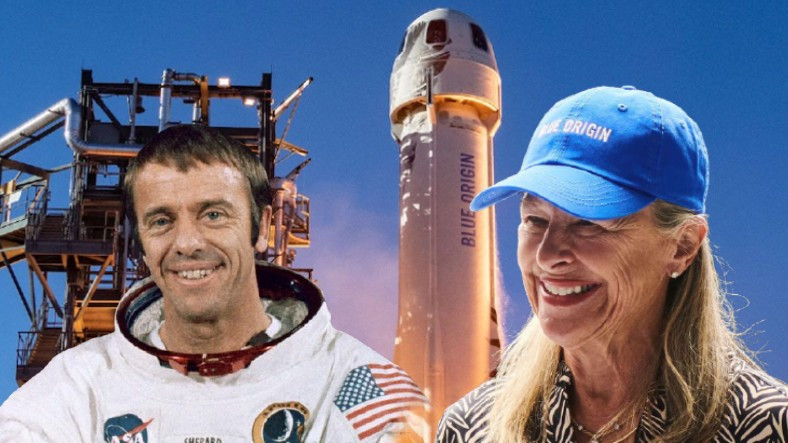 Nesilden Nesile Uzay Yolculuğu: Uzaya Giden İlk Amerikalının Kızı Blue Originin Sıradaki Uçuşunda Yer Alacak