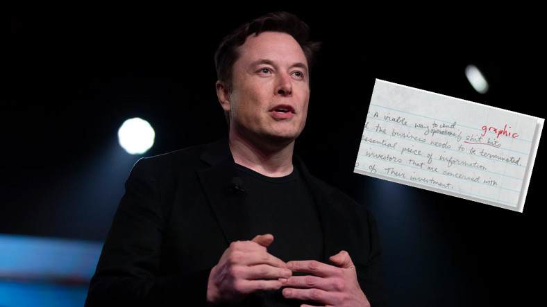 Elon Musk’ın Öğrencilik Zamanında Not Verdiği Kağıt, Açık Artırmada Satıldı