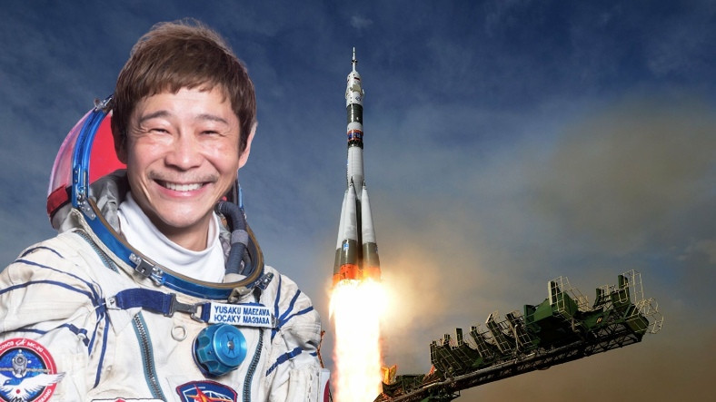 Uzaya Tatile Giden Japon Milyarder, Tatilinden Yeni Görüntüler Paylaştı: Yön Duygum Yok Oldu [Video]