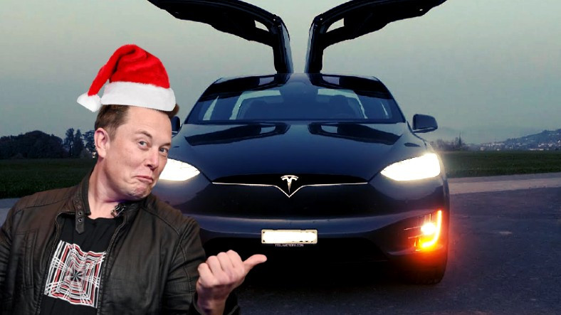 Tesla Otomobillere, Aracı Disko Topuna Çeviren Işık Gösterisi Özelliği Geldi [Video]