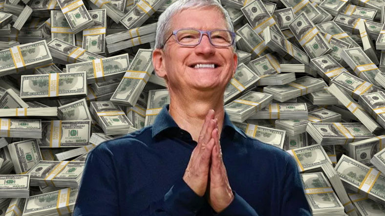 Apple CEOsu Tim Cookun 2021de Kaç Para Kazandığı Açıklandı: Bir Önceki Yıla göre 6 Kattan Fazla Gelir Elde Etti