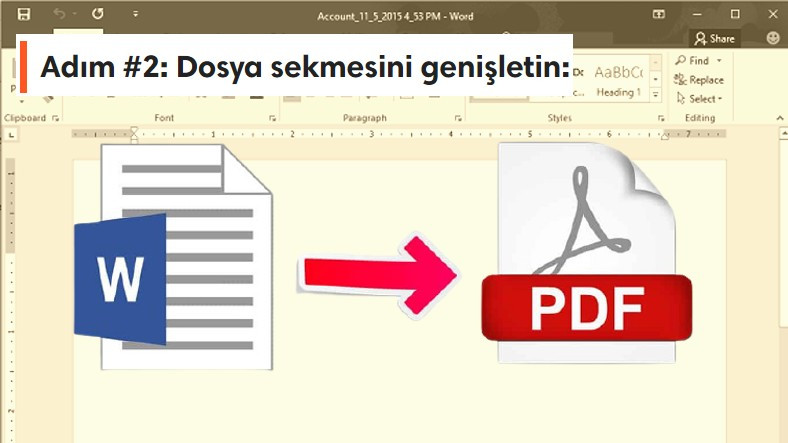 Word Dosyasını PDF Olarak Kaydetme İşlemi Nasıl Yapılır? Adım Adım Anlattık
