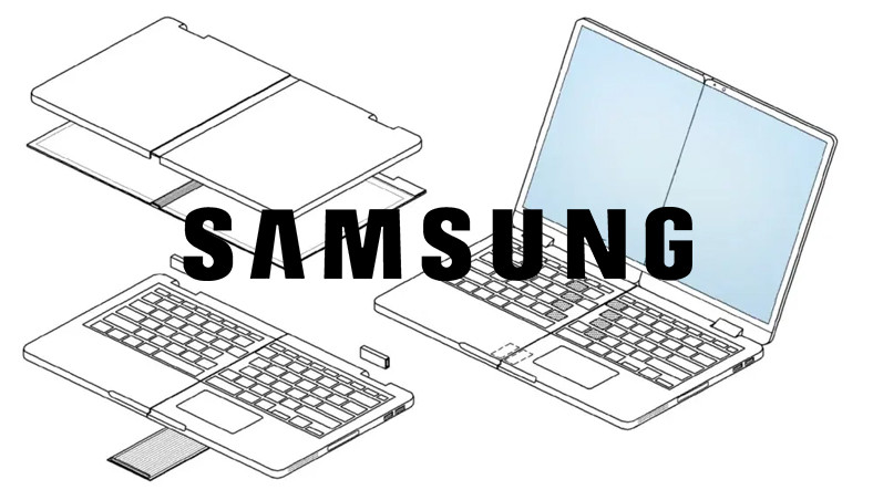 Zarfa Koyup Postalarız Artık: Samsung’un Kâğıt Gibi Dörde Katlanabilen Dizüstü Bilgisayar Konsepti Ortaya Çıktı