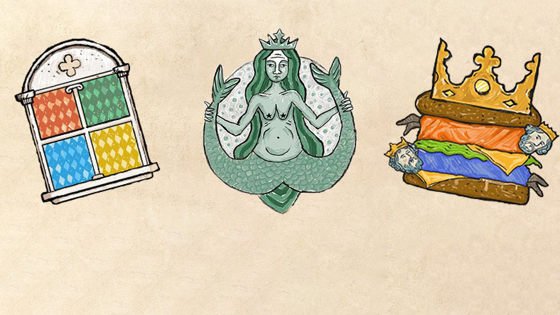 En Popüler Markaların Logoları Eğer Orta Çağda Yaşasaydık İşte Böyle Görünecekti
