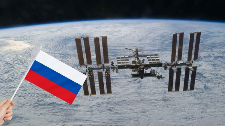 Rusya Uzay Ajansından Korkutan Uyarı: Yaptırıma Uğrarsak, Uluslararası Uzay İstasyonu Avrupa veya ABDye Düşebilir
