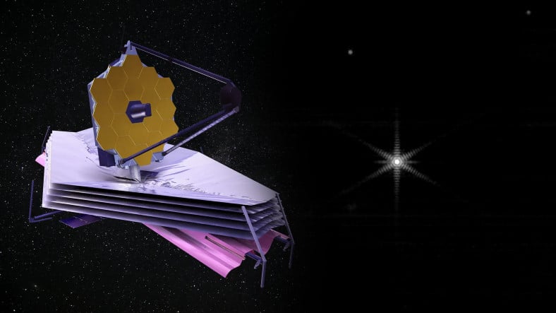 Evrenin Sırlarını Aydınlatması Beklenen James Webb Uzay Teleskobundan Göz Kamaştırıcı Bir Yıldız Fotoğrafı Geldi