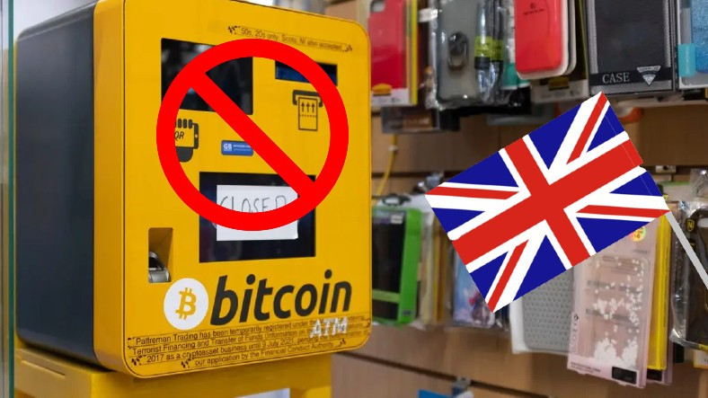 Birleşik Krallık, Yasa Dışı Faaliyet Göstermeleri Sebebiyle Ülkedeki Tüm Bitcoin ATMlerinin Kapatılacağını Açıkladı