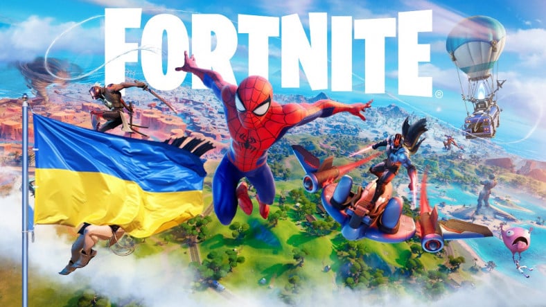 Epic Gamesten Ukrayna Hamlesi: Fortniteın Yeni Sezonunun İki Haftalık Gelirleri Ukraynaya Bağışlanacak