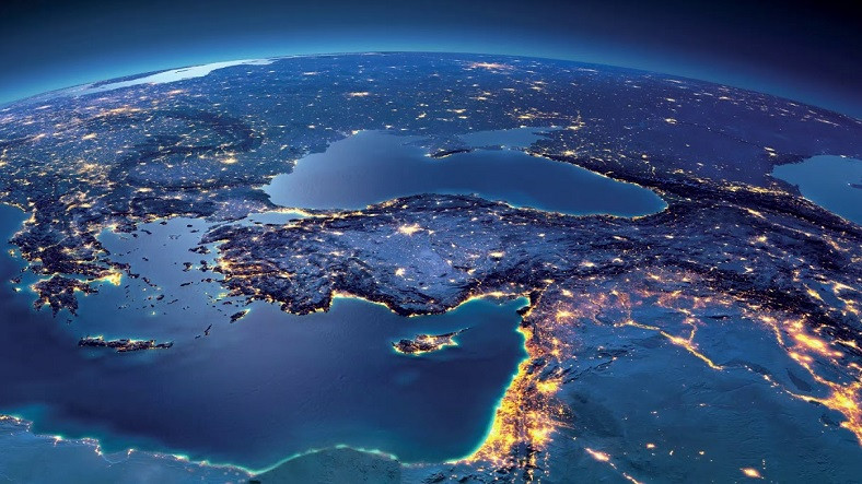 Yüksek Çözünürlüklü Dünya ve Türkiye Siyasi Haritası (Tüm Ülkeler ve Şehir İsimleri ile)