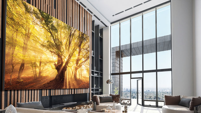 Samsung, Duvarları Televizyona Dönüştüren ‘2022 The Wall’ Serisini Tanıttı