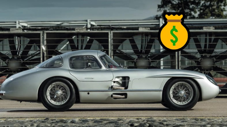 Sadece İki Adet Üretilen Bir Mercedesin Dudak Uçuklatan Bir Fiyata Satılarak Tarihin En Pahalı Arabası Olduğu İddia Edildi!