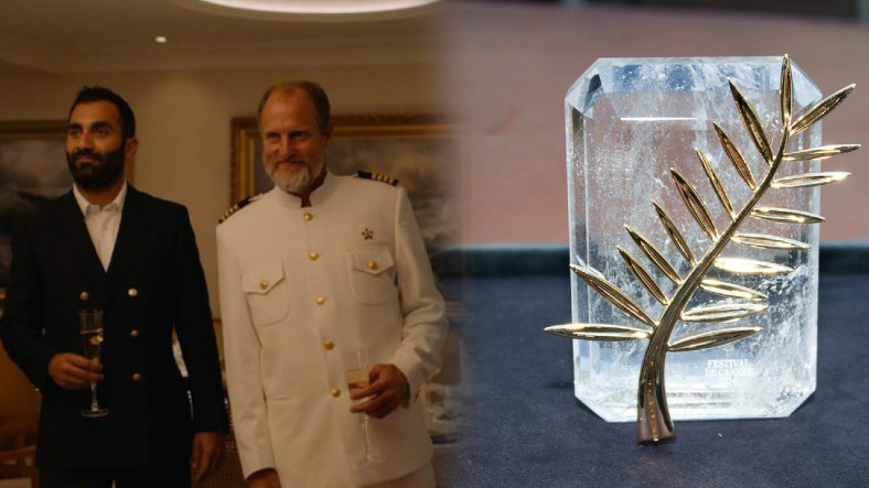 TRT Ortak Yapımı Hüzün Üçgeni, Cannes Film Festivalinde Altın Palmiye Ödülünü Kazandı