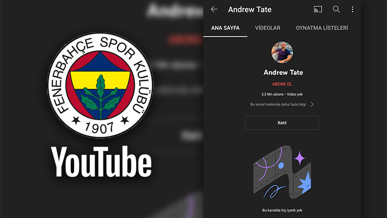 SON DAKİKA: Fenerbahçe’nin Resmi YouTube Hesabı Çalındı (Fenerbahçeden Resmi Açıklama Geldi)