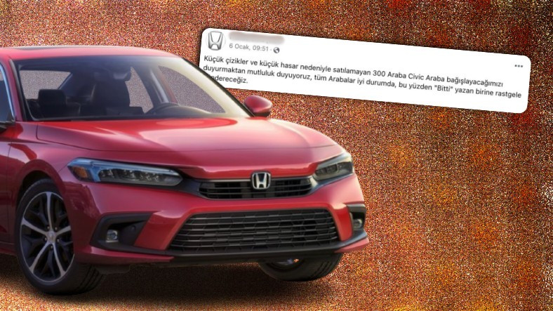 Facebook'taki Sahte 'Honda Civic Çekilişi' Ortalığı Karıştırdı: Honda Türkiye'den Açıklama Geldi