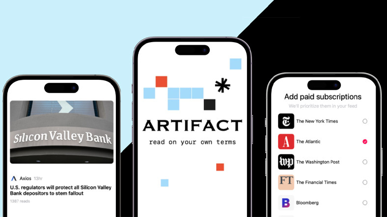 News app artifact announces the ability to make history with clickbait headlines