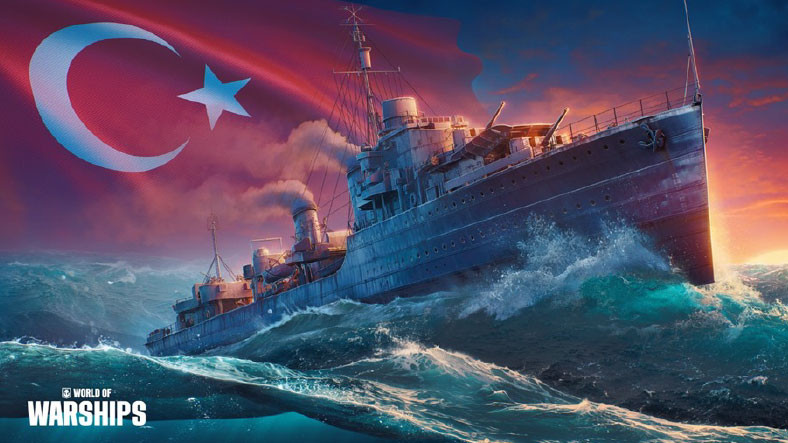 World of Warships'in İlk Türk Gemisi Muavenet Yakında Oyuna Ekleniyor