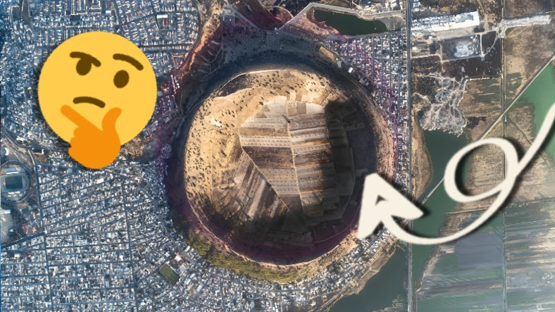 How did this enormous pit come into existence, which once again shows that the earth is hanging by a thread?