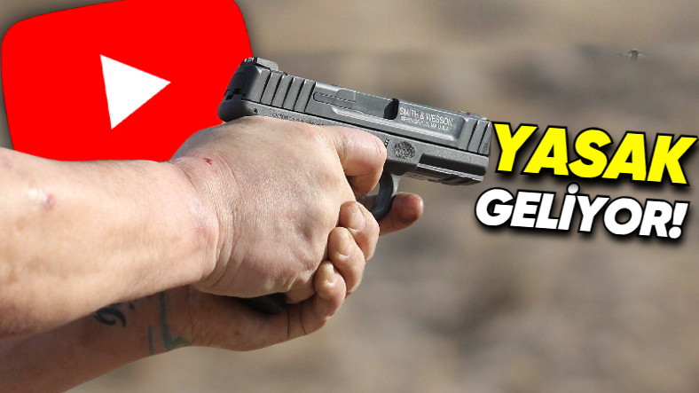 YouTube’da Ateşli Silah Bulunan Videolara Yaş Sınırı Geliyor