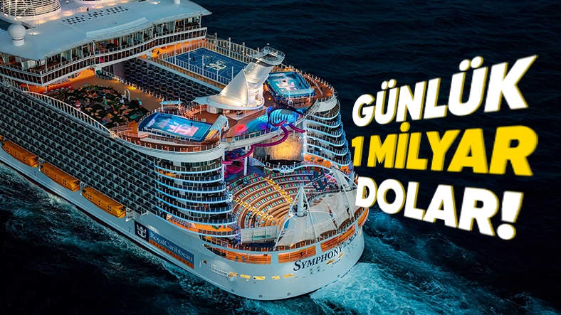 Why does it cost  million a day to operate one of the largest cruise ships in the world?