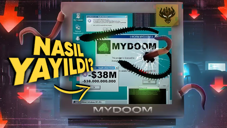 Tarihteki En Hızlı Yayılan Bilgisayar Virüsü: MyDoom
