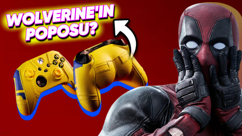 Microsoft’tan Wolverine’in Poposu Tasarımlı Xbox Kumandası