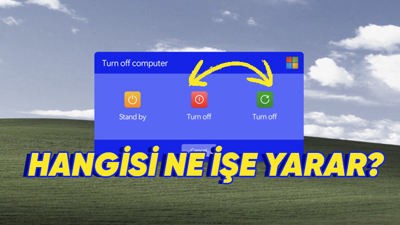 Bilgisayarı Yeniden Başlatmakla Kapatmak Arasındaki Fark Ne?