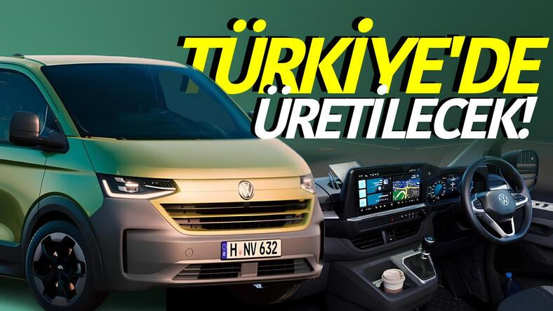 Türkiye'de Üretilecek Yeni Volkswagen Transporter Tanıtıldı