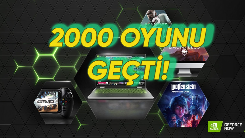 NVIDIA GeForce NOW’ın Oyun Sayısı 2000’i Geçti