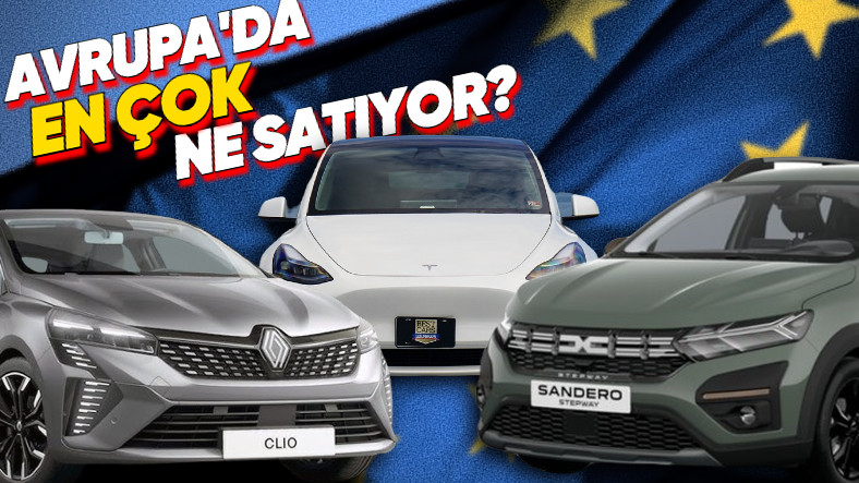 2024’te Avrupa’da En Çok Satan Otomobiller