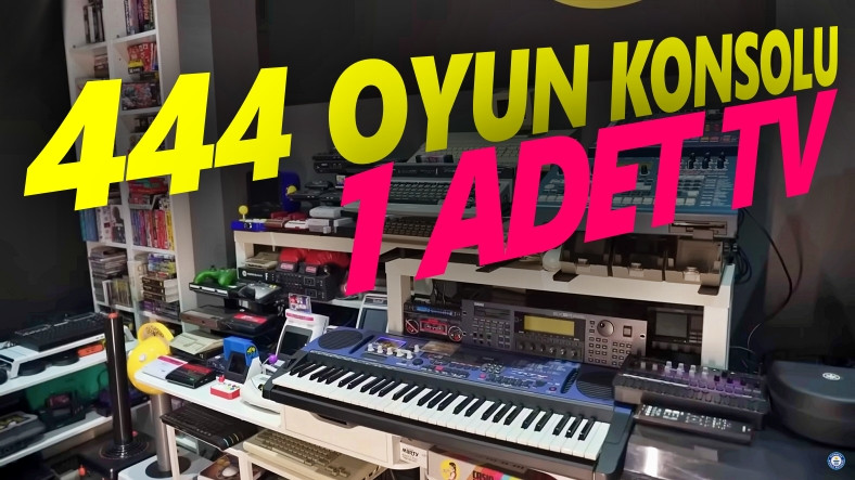 444 Oyun Konsolunu Tek TV’ye Bağlayarak Rekor Kırdı [Video]