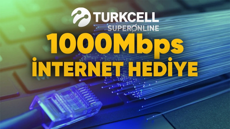 Turkcell Superonline’dan 1000 Mbps’e Kadar İnternet Hediye