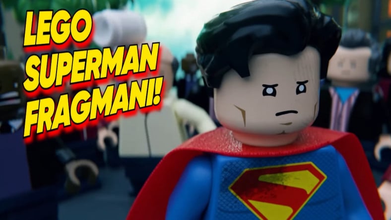 Rekorlar Kıran Superman Filmi Fragmanının Hayran Kalacağınız LEGO Versiyonu Oluşturuldu [Video]